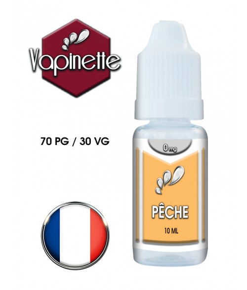 E-liquide Vapinette saveur Pêche 70/30