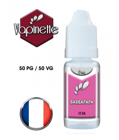 E-liquide Vapinette saveur Barbapapa 50/50