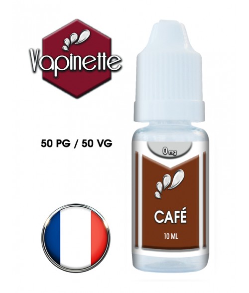 E-liquide Vapinette saveur Café 50/50