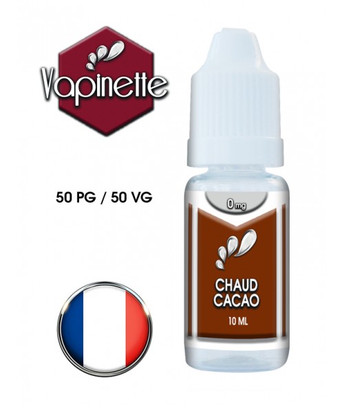 E-liquide Vapinette saveur Chaud Cacao 50/50