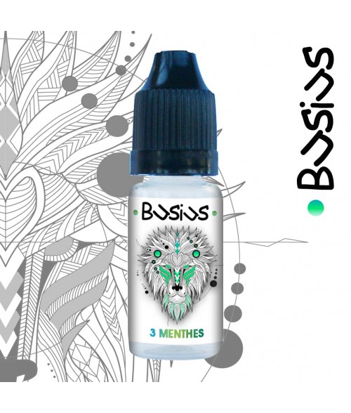 E-liquide Busius saveur 3 Menthes 50/50