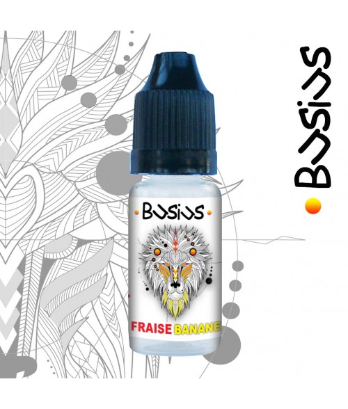 E-liquide Busius saveur Fraise Banane 50/50