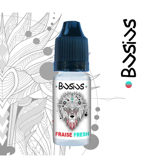 E-liquide Busius saveur Fraise Fresh 50/50
