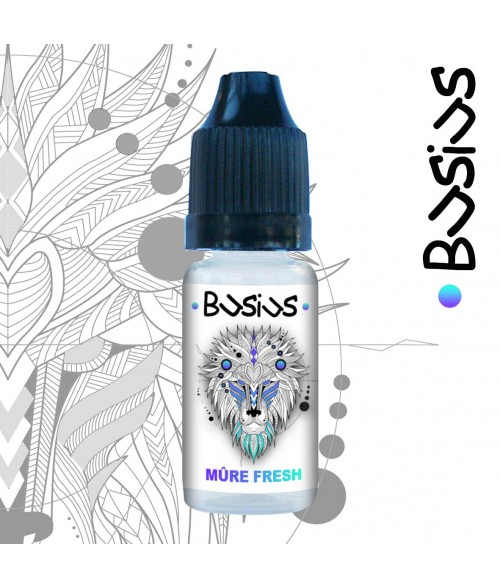 E-liquide busius saveur mûre fresh