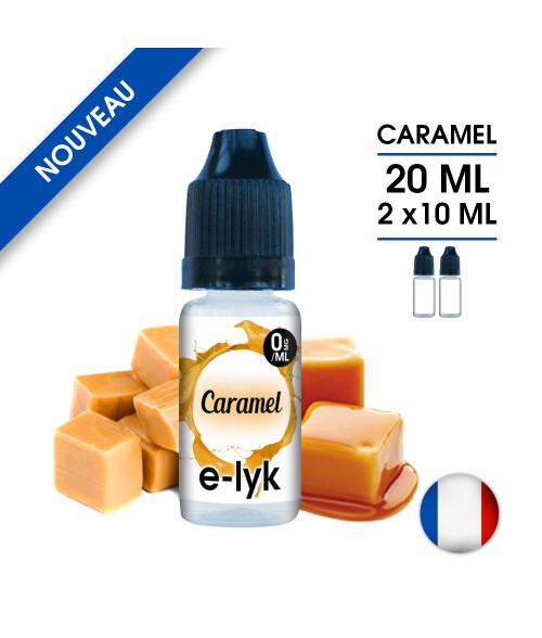 Lot de 2 E-Lyk saveur Caramel 70/30