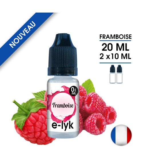 Lot de 2 E-Lyk saveur Framboise 70/30