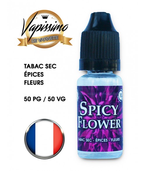 E-liquide premium Vapissimo Spicy Flower 50/50 pg/vg