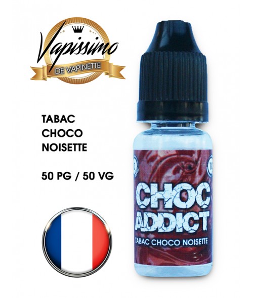 E-liquide premium Vapissimo Choc Addict 50/50 pg/vg