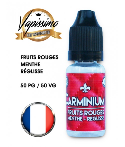 E-liquide premium Vapissimo Carminium 50/50 pg/vg