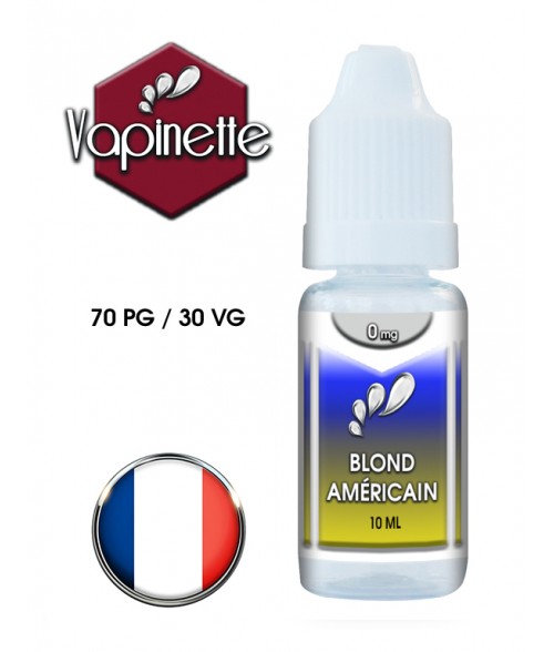 E-liquide Vapinette saveur Blond Américain 70/30