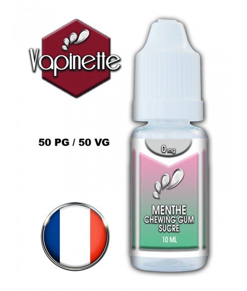 Arôme menthe chewing-gum sucré