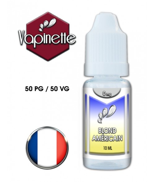 E-liquide Vapinette saveur Blond Américain 50/50