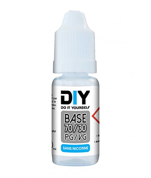 Base DIY sans nicotine 70/30 PG/VG 10 ml