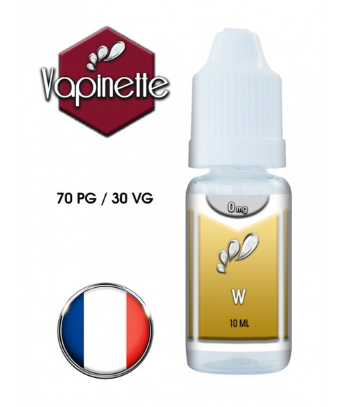 E-liquide Vapinette saveur W 70/30