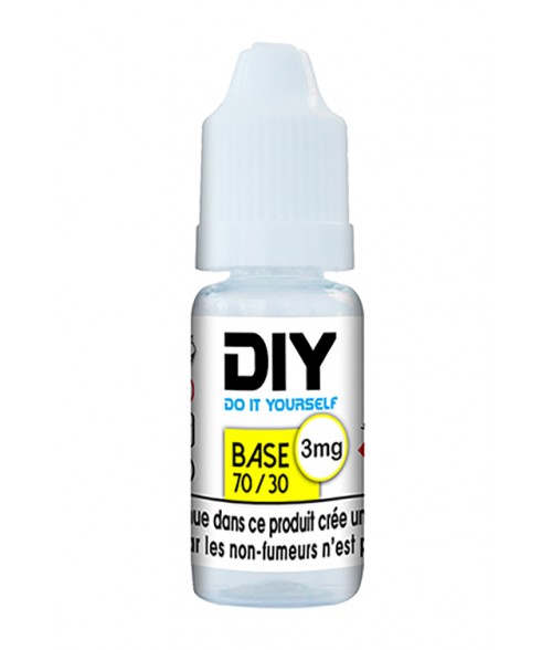 Base DIY nicotinée 3 MG 70/30 PG/VG
