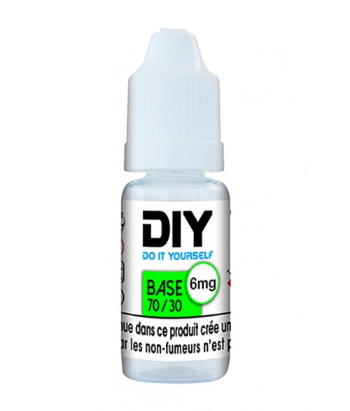Base DIY nicotinée 6 MG 70/30 PG/VG