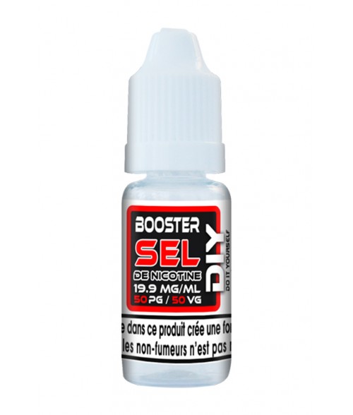 Booster sels de nicotine DIY 19.9 MG 50/50 PG/VG