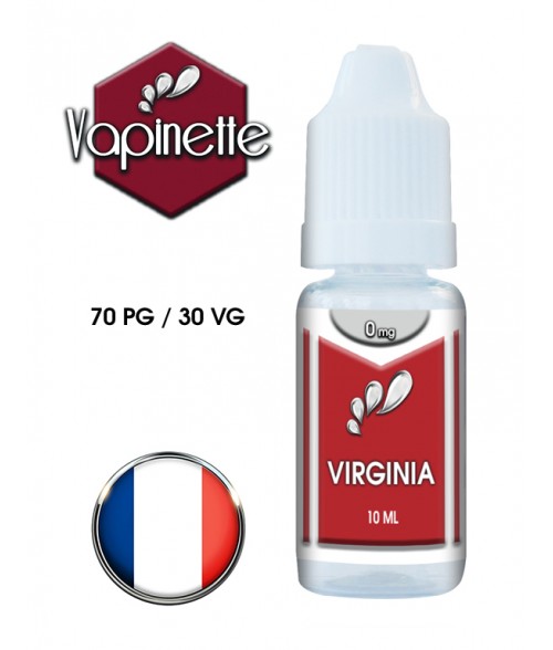 E-liquide Vapinette saveur Virginia 70/30