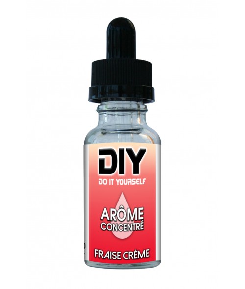 Arôme concentré Fraise Crème 20 ml Arôme concentré Fraise Crème 20 ml