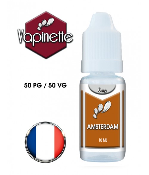 E-liquide Vapinette saveur Amsterdam 50/50