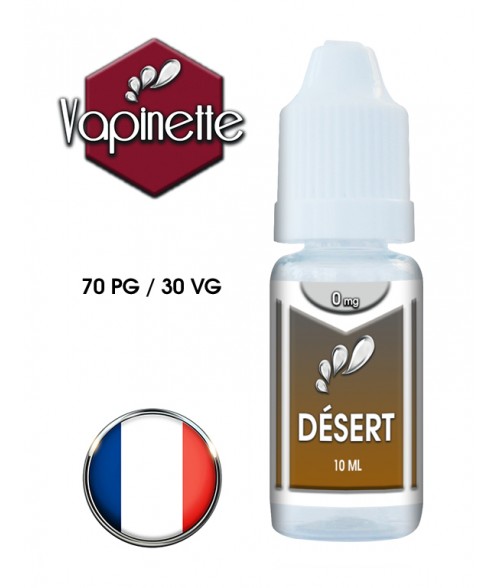 E-liquide Vapinette saveur Désert 70/30