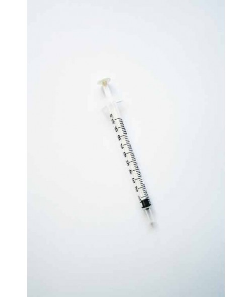 Seringue avec graduations 1 ml