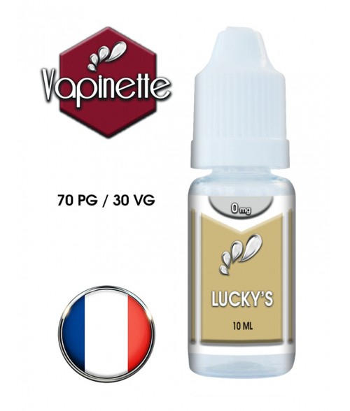 E-liquide Vapinette saveur Lucky's 70/30