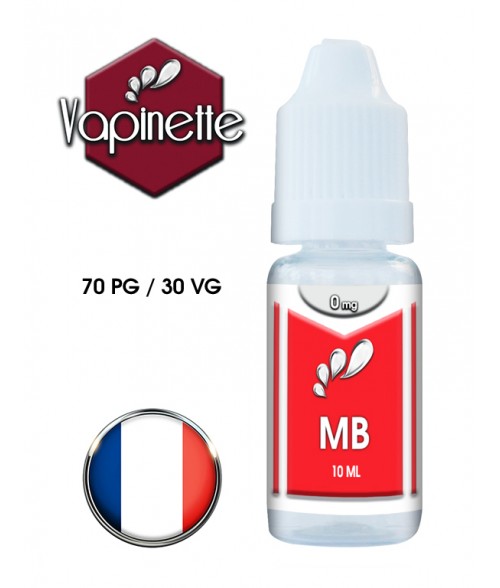 E-liquide Vapinette saveur MB 70/30