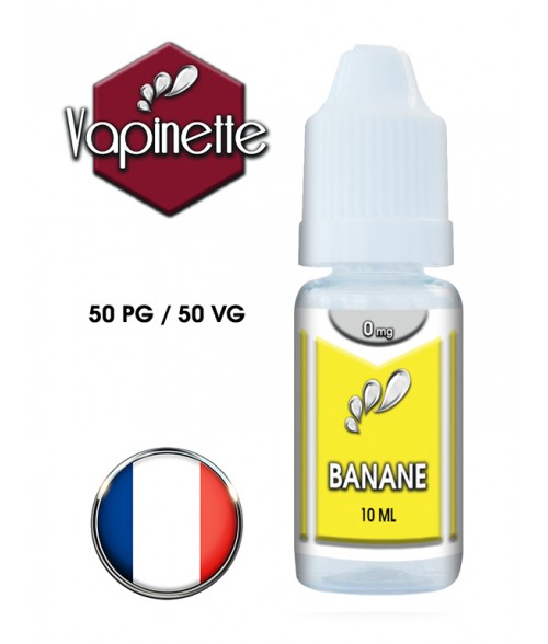 E-liquide Vapinette saveur Banane 50/50