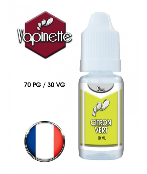 E-liquide Vapinette saveur Citron vert 70/30