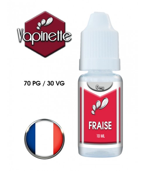 E-liquide Vapinette saveur Fraise 70/30