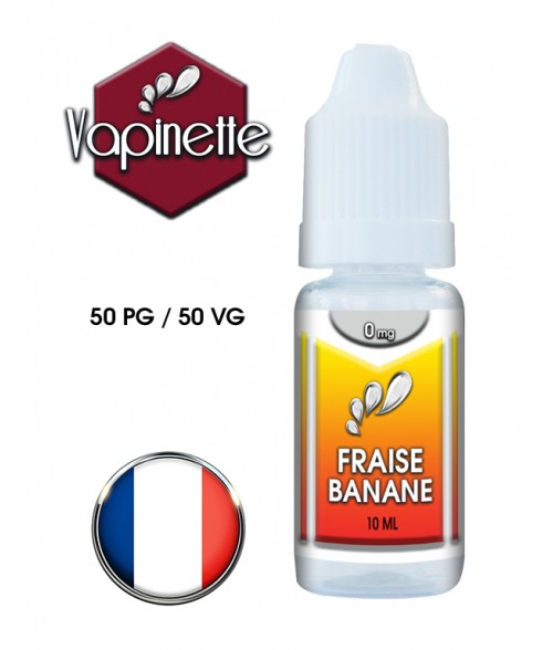 E-liquide Vapinette saveur Fraise Banane 50/50