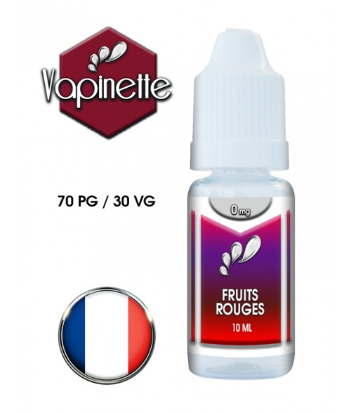 E-liquide Vapinette saveur Fruits Rouges 70/30